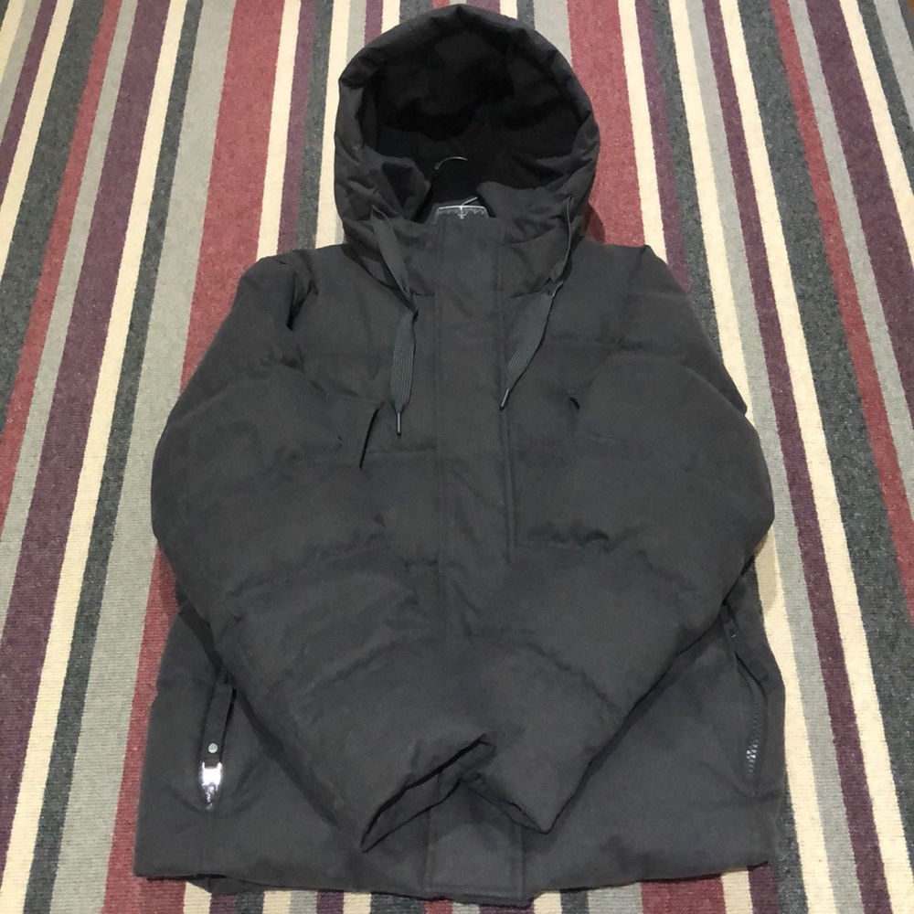 Marc New York Men’s Down Coat.Removable Fur Collar